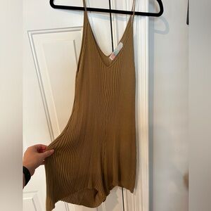 Free people knit beach romper